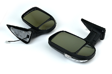 Зеркала с повторителем поворота на грузовые и коммерческие авто российской марки (Комплект: левое, правое)