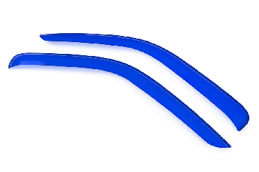 Дефлектор для грузовиков и коммерческих авто отечественной марки Синий (большой угол)