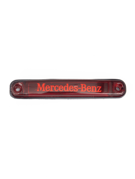 Габарит светодиодный грузовой Mercedes-Benz 24В Красный SLIM