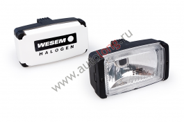 Фара дальнего света Wesem 2HMz 200.73 с крышкой (комплект 2 фары)