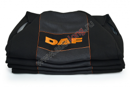 Чехол-сиденья DAF- XF95  XF105 (2 ремня) Серый