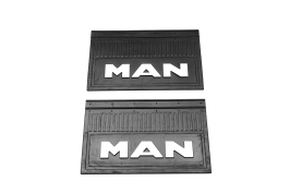 Комплект задних брызговиков MAN (резина) комплект
