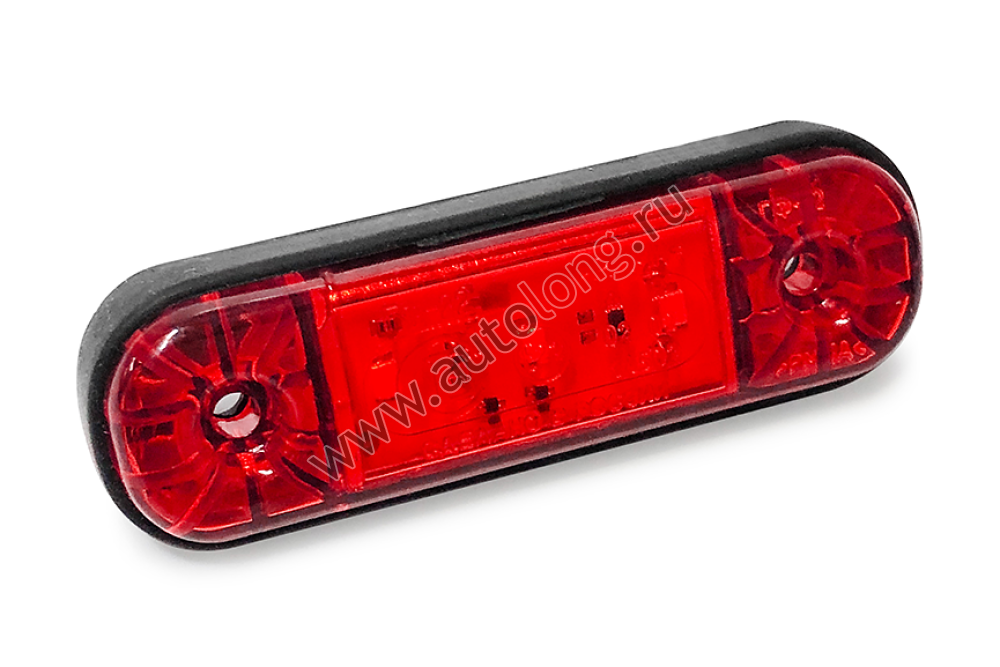 Фонарь Габаритный ГФ 22 LED Красный 12-24V Фонарь Габаритный ГФ 22 LED Красный 12-24V