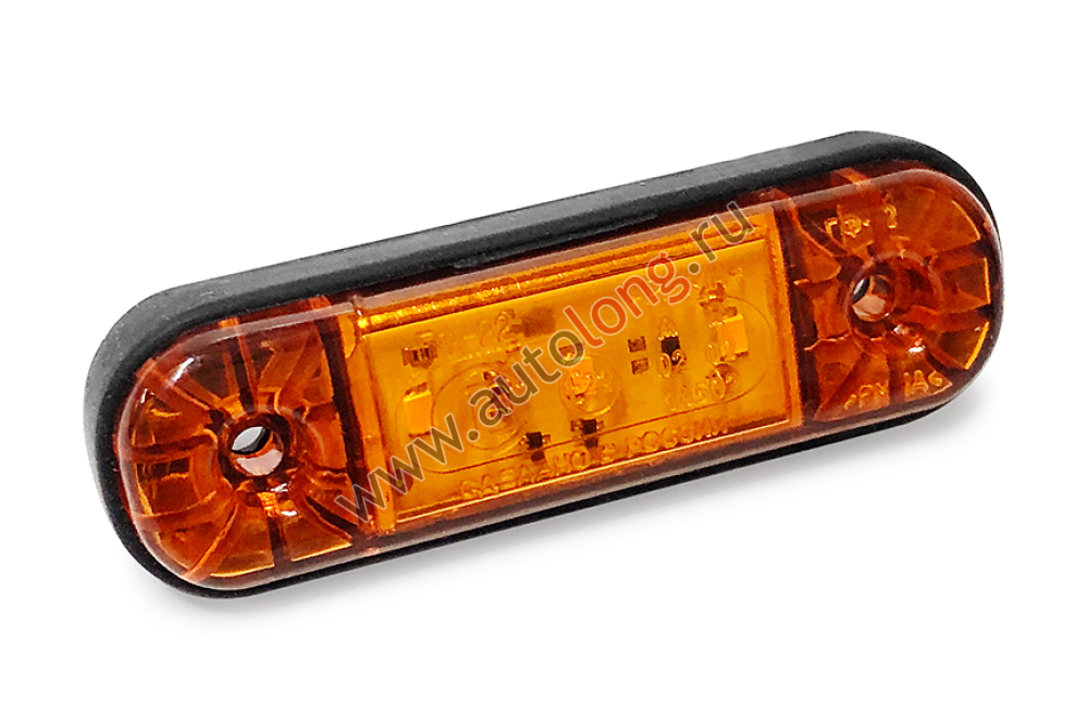 Фонарь Габаритный ГФ 22 LED Желтый 12-24V Фонарь Габаритный ГФ 22 LED Желтый 12-24V