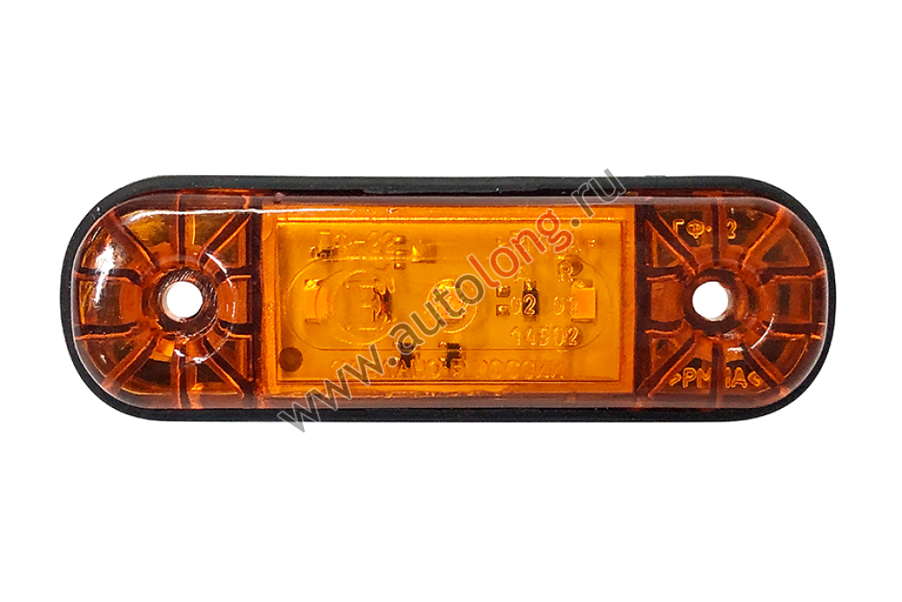 Фонарь Габаритный ГФ 22 LED Желтый 12-24V Фонарь Габаритный ГФ 22 LED Желтый 12-24V