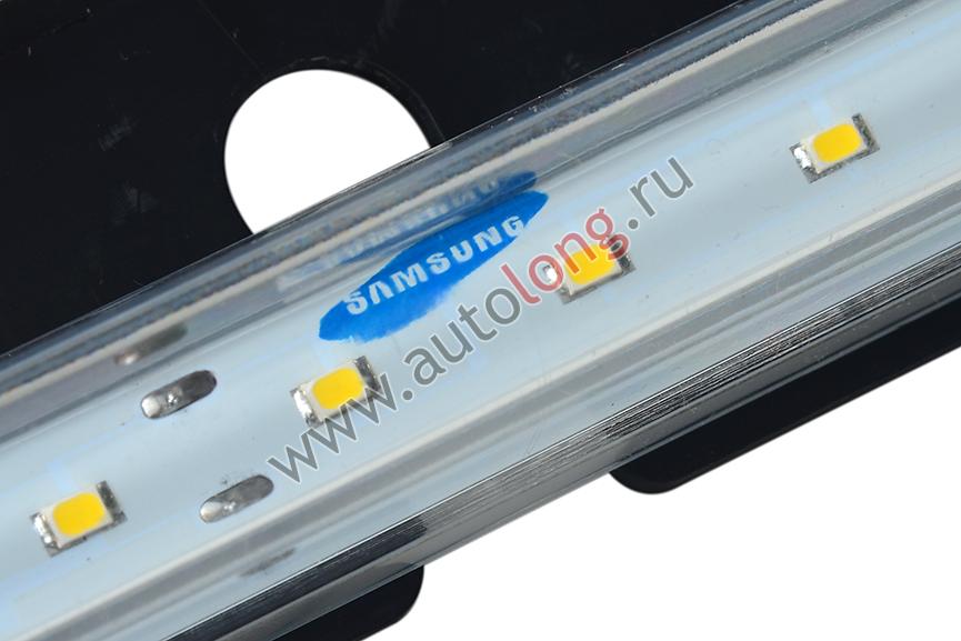 Габарит светодиодный  LONG Samsung c кронштейном Белый (12-24V)