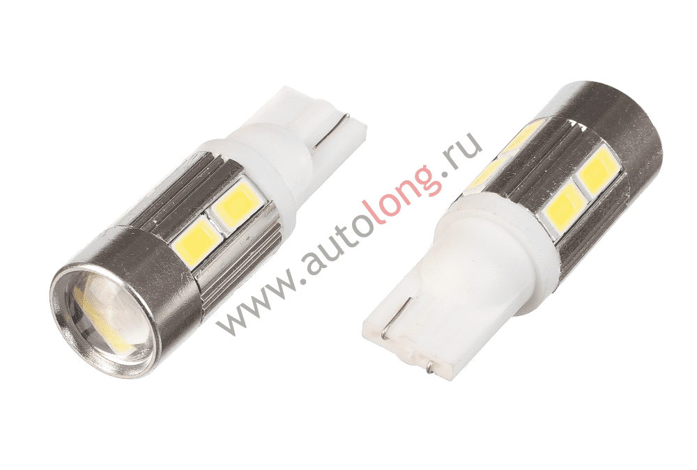 Лампа диодная безцокольная 10 SMD-Lens (slive) 24V