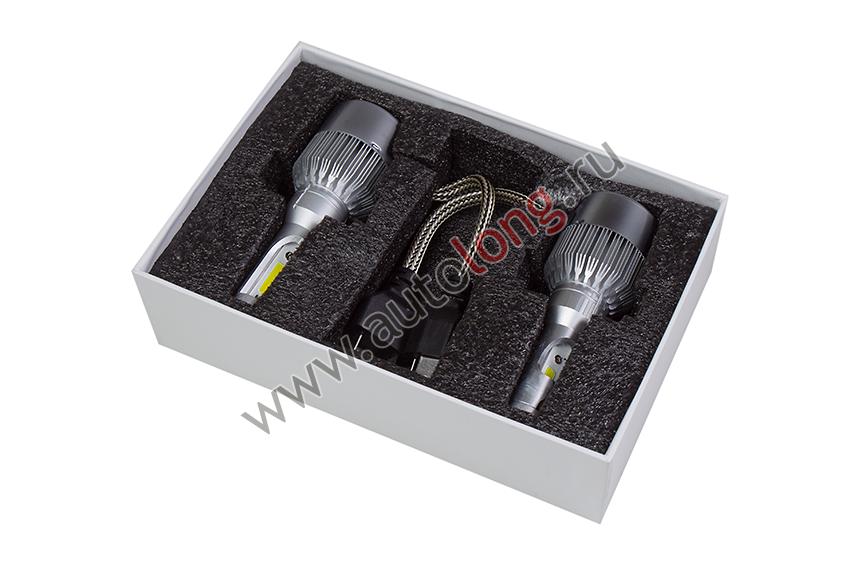 Комплект светодиодных ламп OPL LED H4 38W (С6)