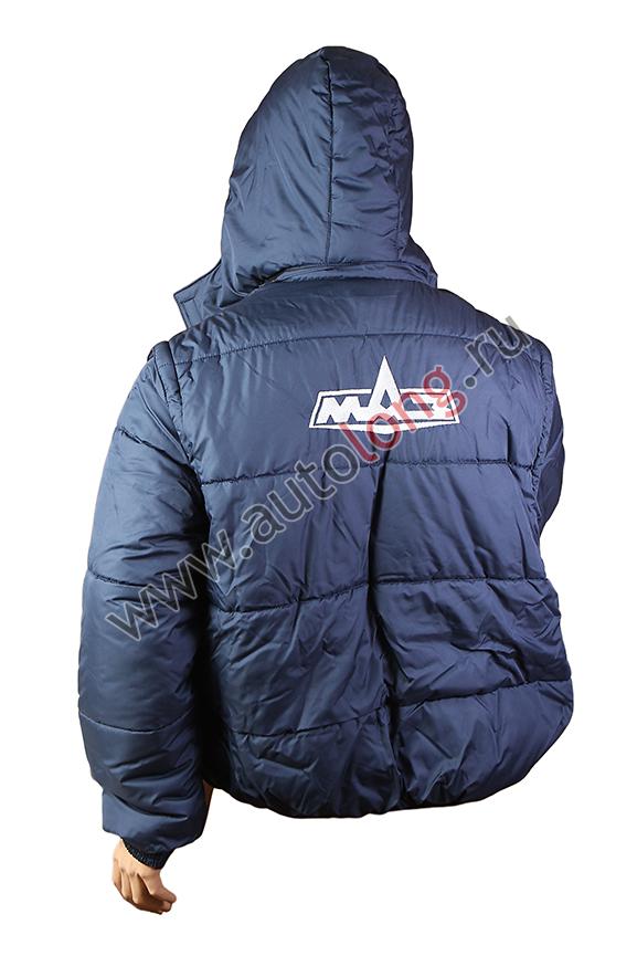 Куртка мужская утепленная (с лого MAZ) 4XL (58-60)
