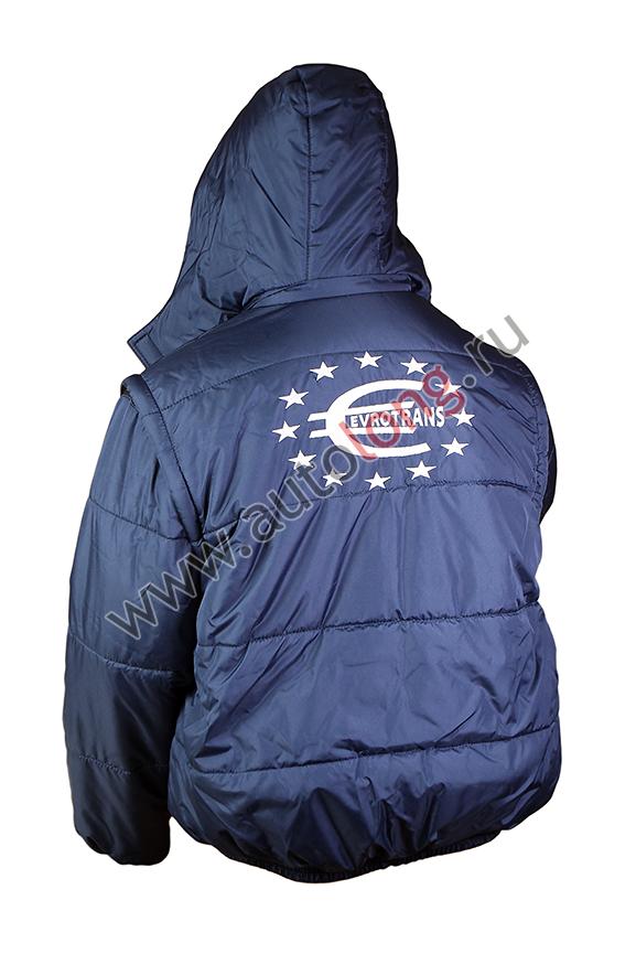 Куртка мужская утепленная (с лого EUROTRANS ) 2XL (54-56) Польша