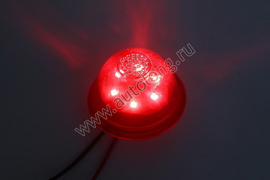 Светодиодный элемент (LED) фонаря Е-102 (1108/Led (Красный) 24V