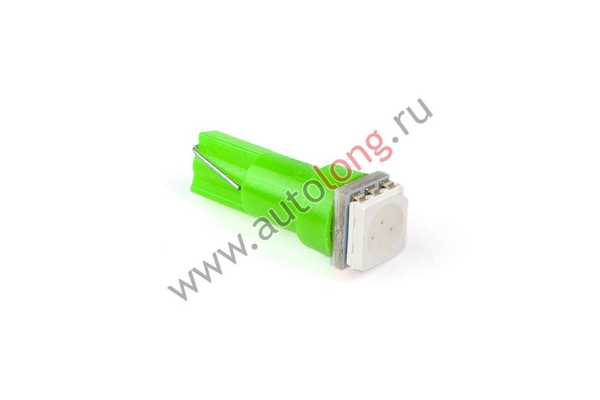 Лампа безцокольная малая 24 V 1,2 (50*50) SMD Зеленый