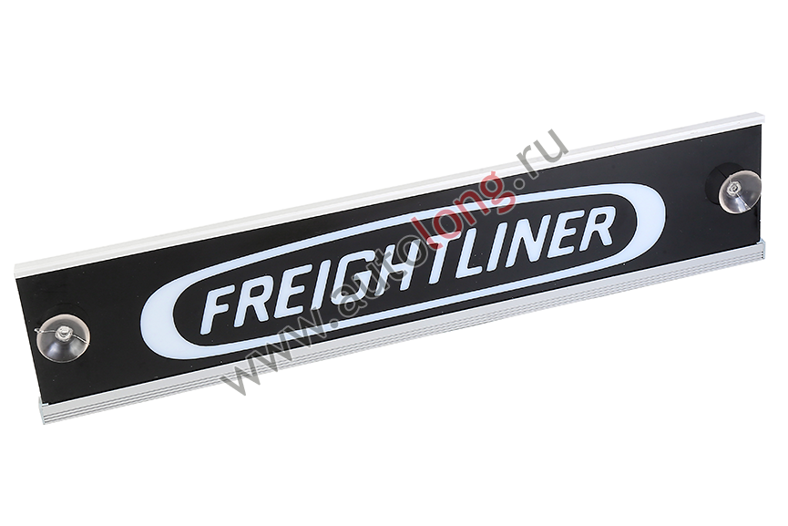 Табличка светящаяся FREIGHTLINER 12V (10х50 см) Табличка светящаяся FREIGHTLINER 12V (10х50 см)