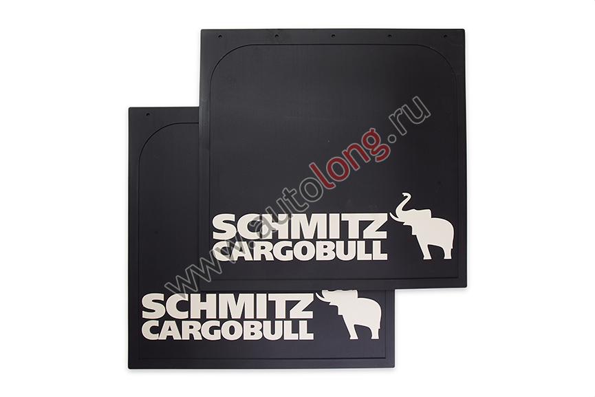 Брызговики из резины SCHMITZ cargobull (белый) комплект