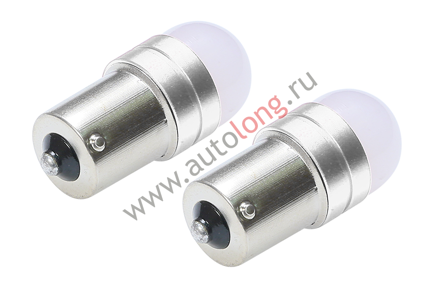 Лампа диодная большой цоколь Мигающая 12-24 V (Белая) Лампа диодная большой цоколь Мигающая 12-24 V (Белая)