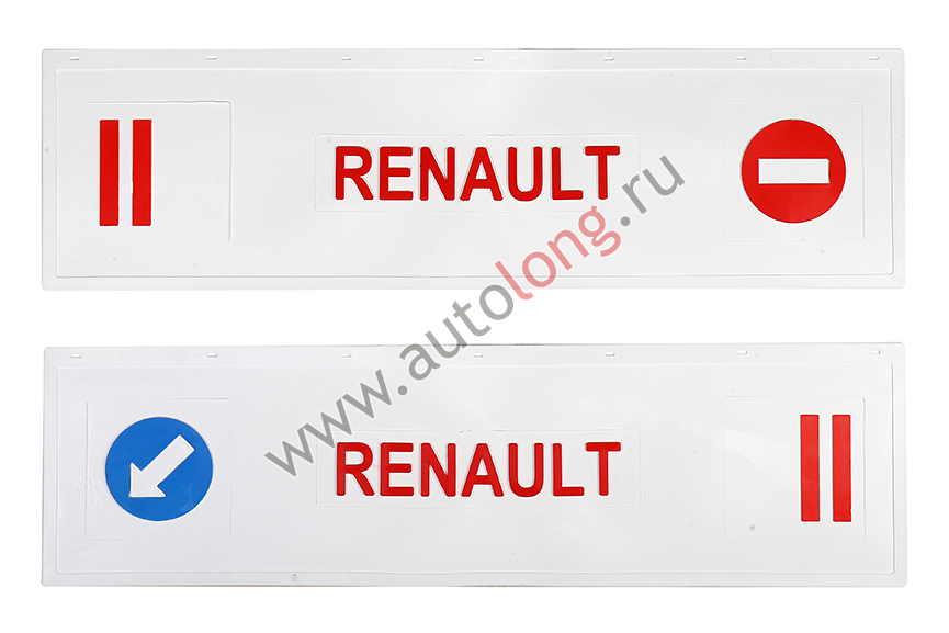 Брызговики длинномер из 2-х частей 1200*350 (белая резина) RENAULT (стрелка) LUX (Красная надпись) Брызговики длинномер из 2-х частей 1200*350 (белая резина) RENAULT (стрелка) LUX (Красная надпись)