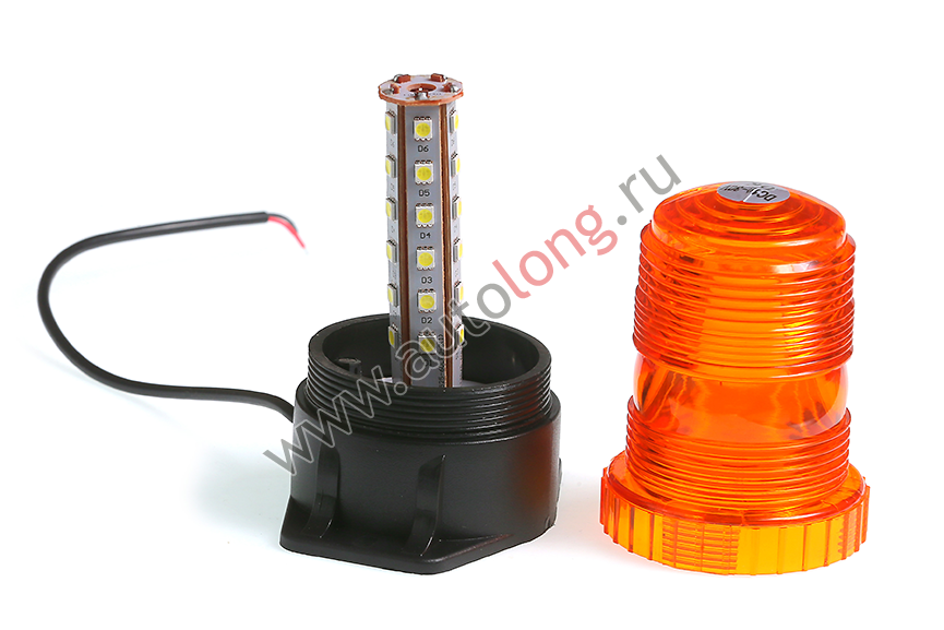 Маяк светодиодный 10-30V (желтый) RD-214 на магните Маяк светодиодный 10-30V (желтый) RD-214 на магните