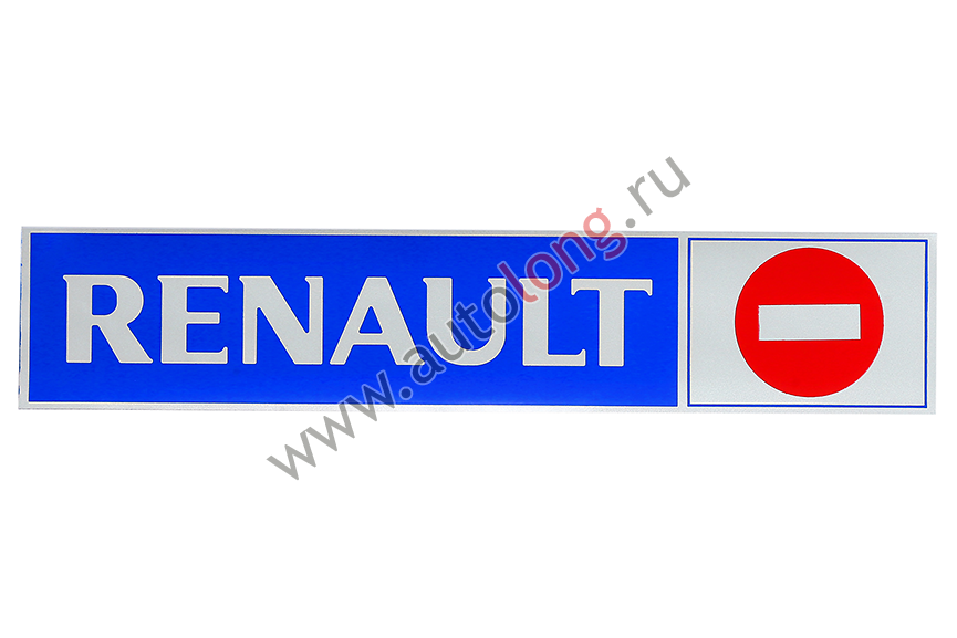 Наклейка светоотражающая RENAULT Наклейка светоотражающая RENAULT