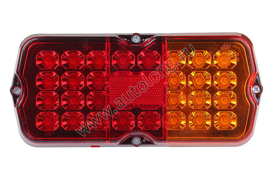 Фонарь светодиодный задний УАЗ 12В плоский (диодный аналог) купить по ...