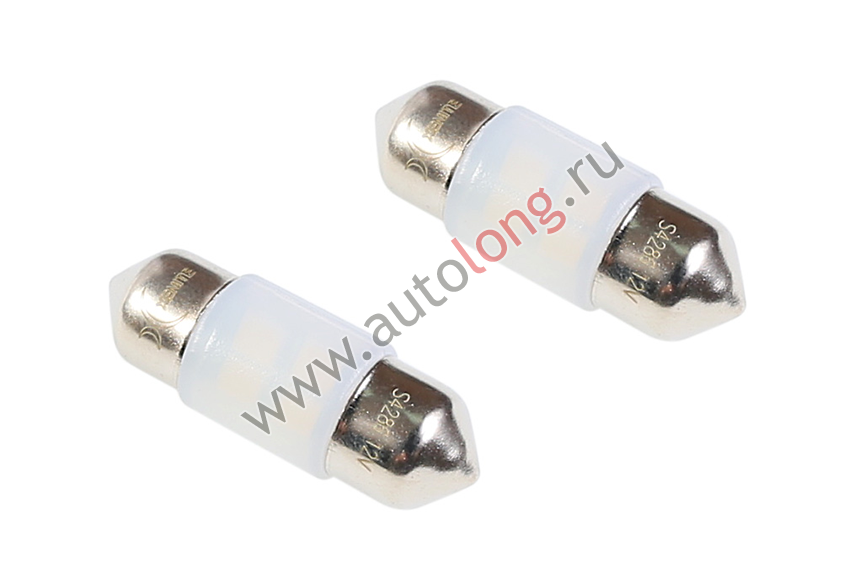 Лампа светодиодная салонная 12В S4286 Xenite (T11/C5W 28 mm) 2 шт. Лампа светодиодная салонная 12В S4286 Xenite (T11/C5W 28 mm) 2 шт.