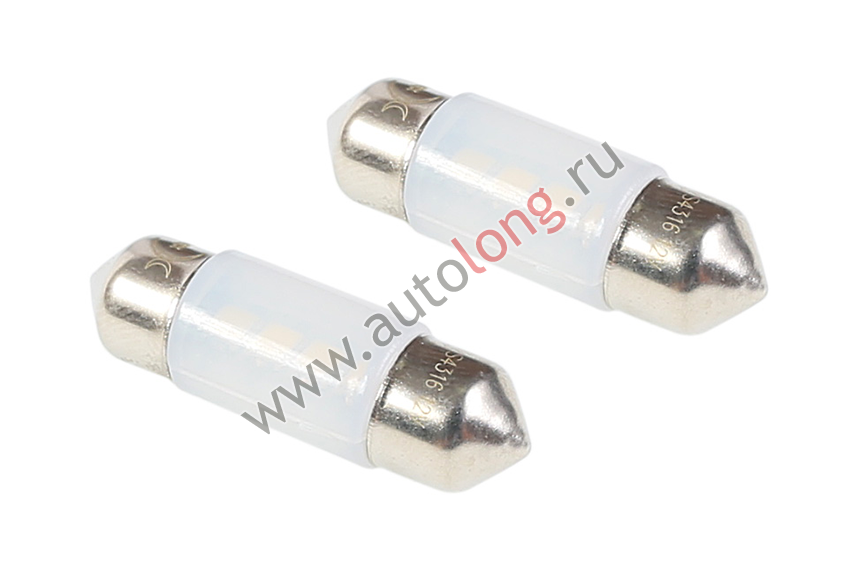 Лампа светодиодная салонная 12В S4316 Xenite (T11/C5W 31 мм) 2 шт. Лампа светодиодная салонная 12В S4316 Xenite (T11/C5W 31 мм) 2 шт.