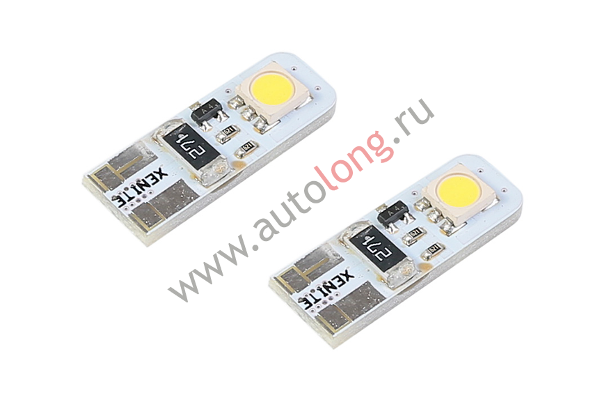 Лампа светодиодная для авто 12В CAN207 Xenite (T10/W5W CANBUS) (Яркость больше на 50%) 2 шт Лампа светодиодная для авто 12В CAN207 Xenite (T10/W5W CANBUS) (Яркость больше на 50%) 2 шт