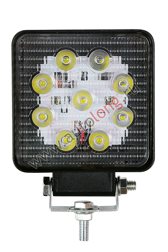 Фара рабочего света светодиодная Квадратная 9-30В 27Вт SLIM купить по ...