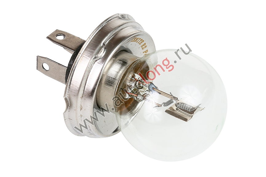 Лампа накаливания для авто 24В R2 (P45t) 75/70W Лампа накаливания для авто 24В R2 (P45t) 75/70W