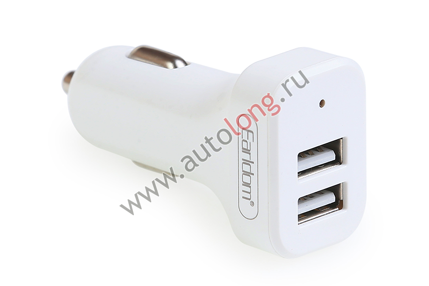 USB автомобильное зарядное устройство 12-24V c 2 USB, 2,1А 5V USB автомобильное зарядное устройство 12-24V c 2 USB, 2,1А 5V