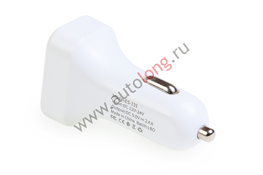 USB автомобильное зарядное устройство 12-24V c 2 USB, 2,1А 5V USB автомобильное зарядное устройство 12-24V c 2 USB, 2,1А 5V
