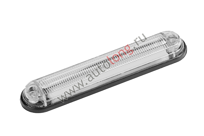 Белый светодиодный габарит SLIM 2 полосы NEON рифленый (24V) Белый светодиодный габарит SLIM 2 полосы NEON рифленый (24V)