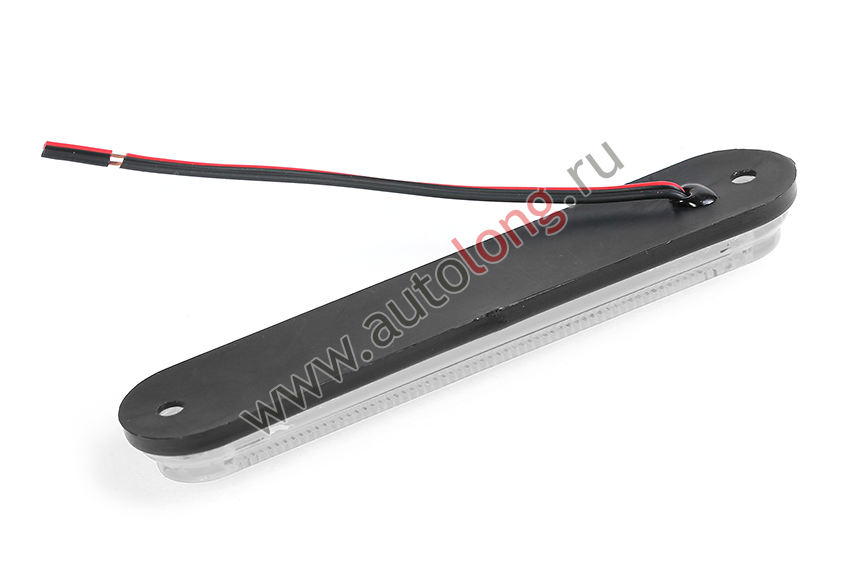 Белый светодиодный габарит SLIM 2 полосы NEON рифленый (24V) Белый светодиодный габарит SLIM 2 полосы NEON рифленый (24V)