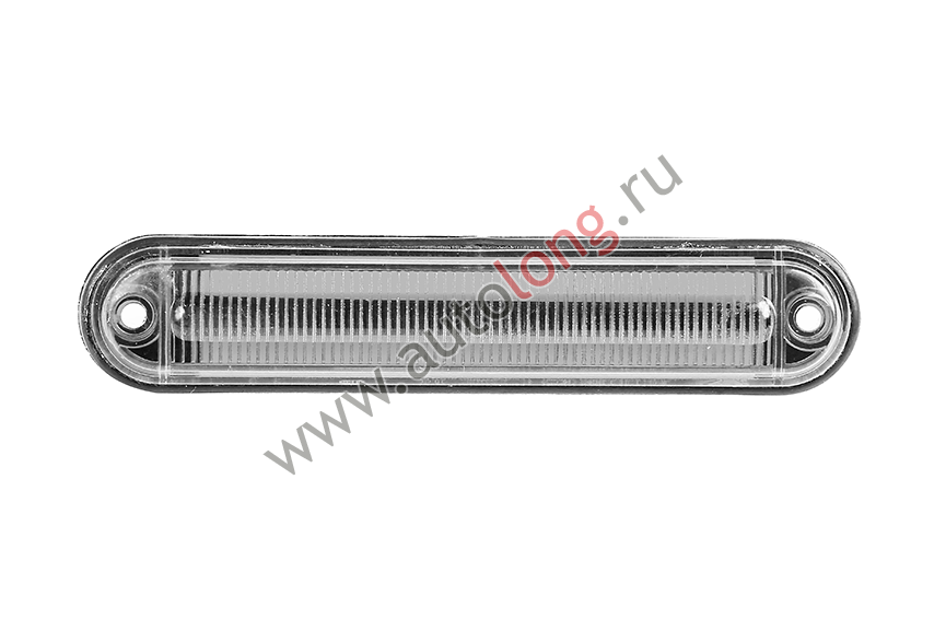 Белый светодиодный габарит SLIM 2 полосы NEON рифленый (24V) Белый светодиодный габарит SLIM 2 полосы NEON рифленый (24V)