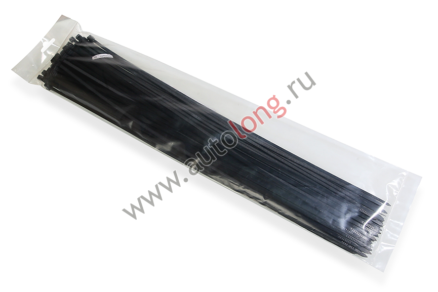 Хомут пластиковый (Стяжка кабельная) 5* 500 мм черный (100 шт.)