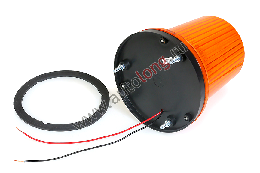 Маяк импульсный АТК-МИ 05 (12/24В) желтый 30LED (3 болта) Маяк импульсный АТК-МИ 05 (12/24В) желтый 30LED (3 болта)