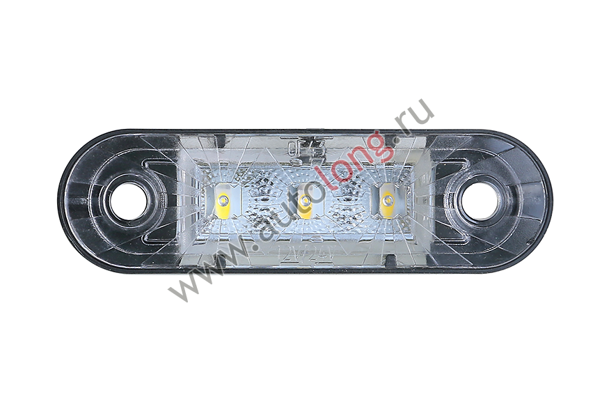 Указатель габаритов белый LED ОГ-44 12/24В (пластиковый корпус)