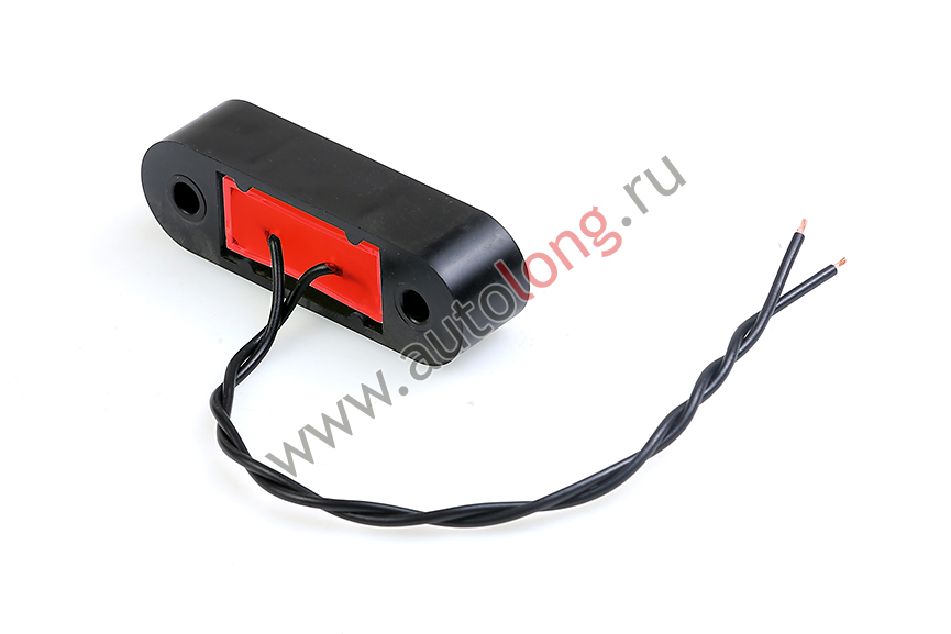 Указатель габарита красный LED ОГ-44 12/24В (пластиковый корпус)