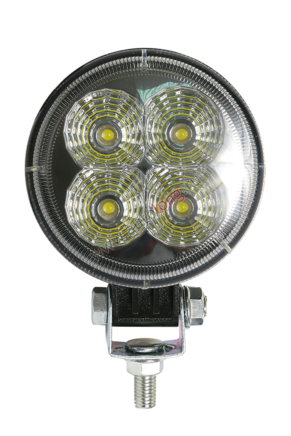 Фара светодиодная дополнительная круглая рассеиваемый свет 12/24V 4 диода 12W