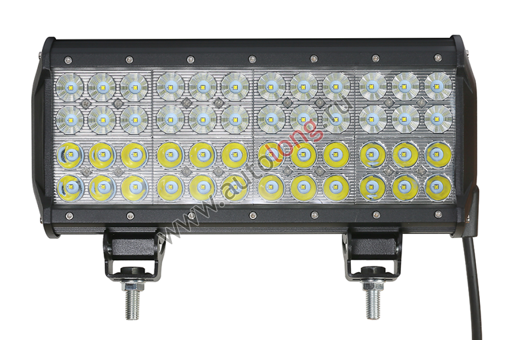 Фара светодиодная дополнительная 12/24В комбинированный свет (направленный/рассеянный) 48 диодов 144W (305*93*167мм)