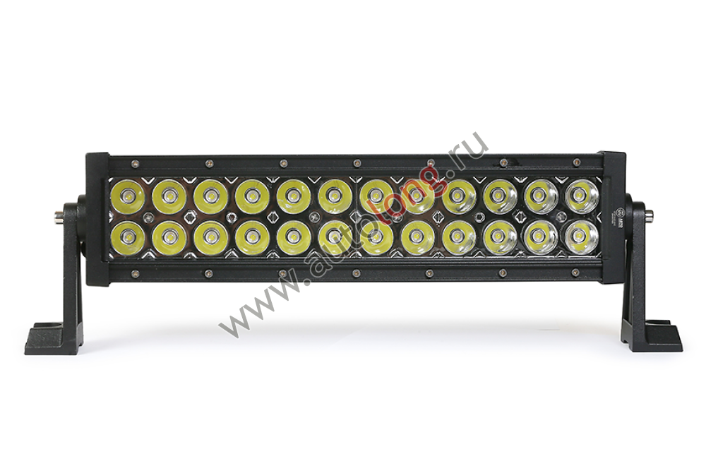 Фара светодиодная дополнительная БАЛКА 12-24 В направленный свет 24 диода 72 Вт (336*85*120 мм)