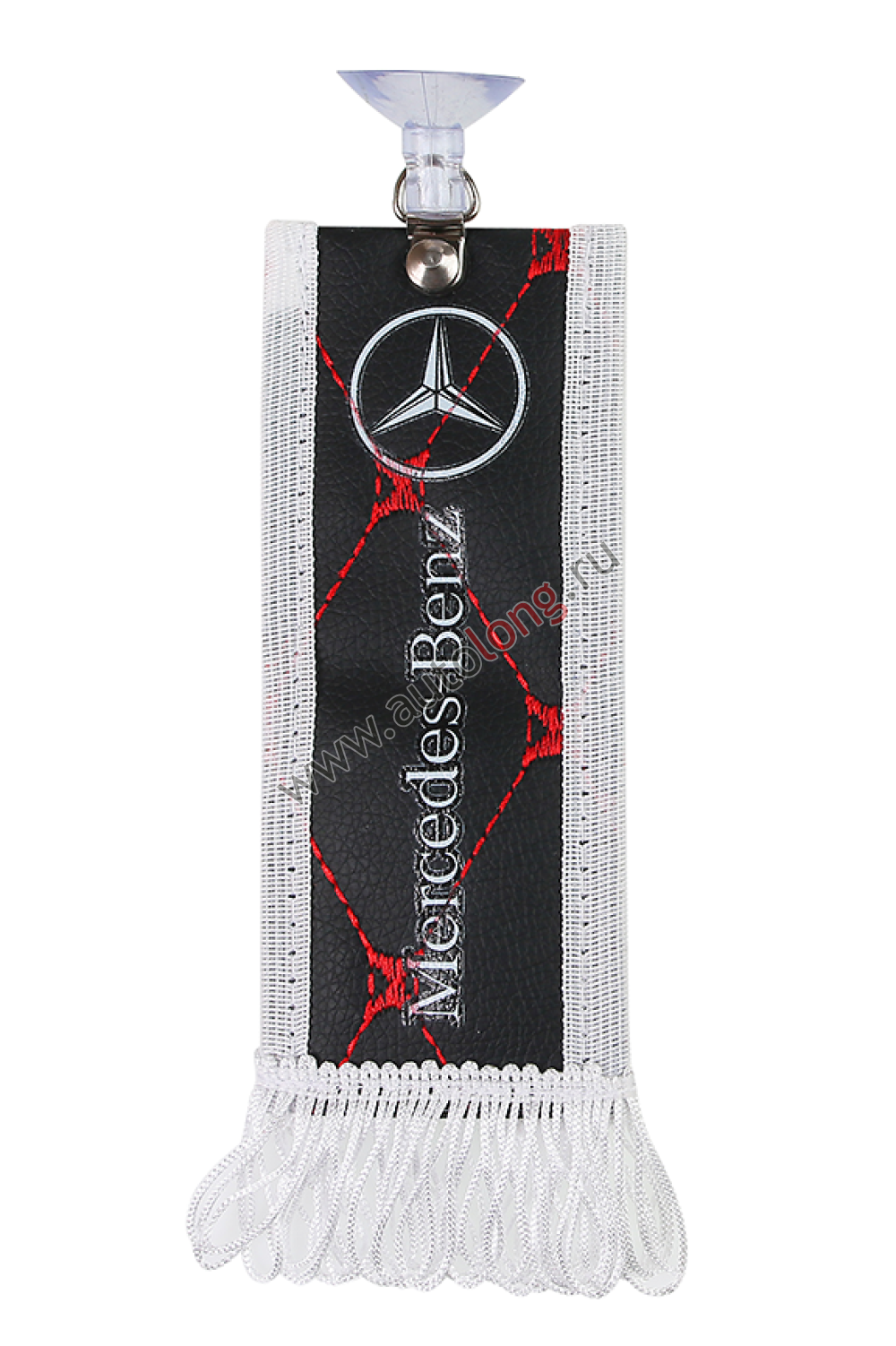 Вымпел мини (эко-кожа) MERCEDES 15х6 (черный) Вымпел мини (эко-кожа) MERCEDES 15х6 (черный)