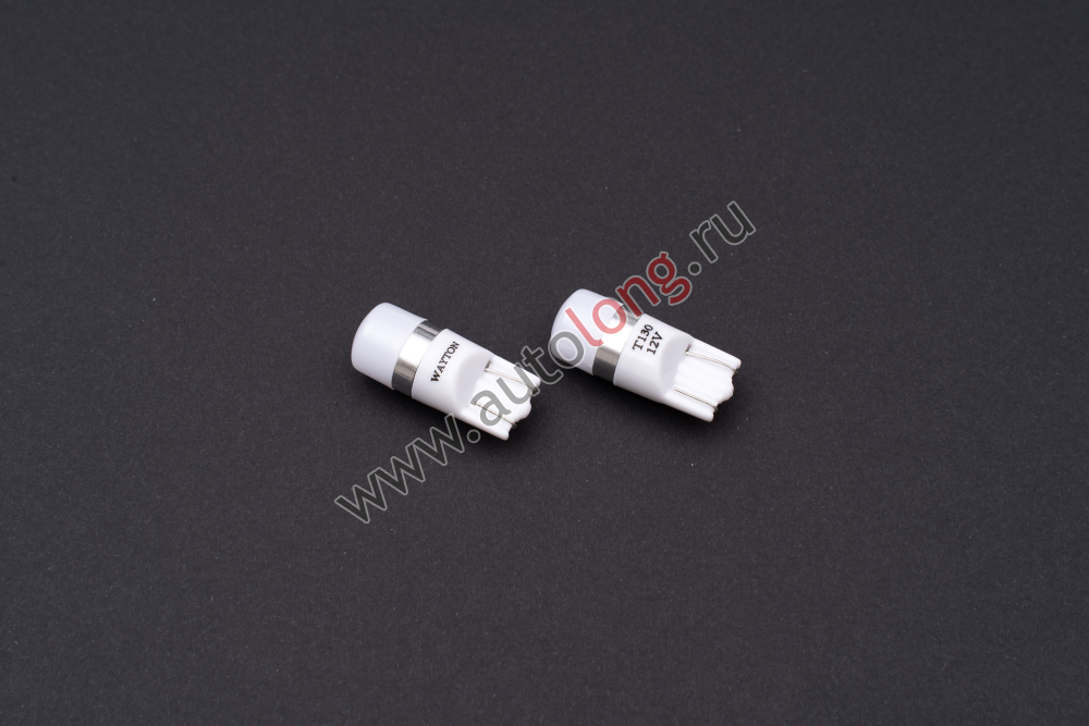 Лампа светодиодная Е130 Ceramic 12В Wayton (T10/W5W) 2 шт. Лампа светодиодная Е130 Ceramic 12В Wayton (T10/W5W) 2 шт.