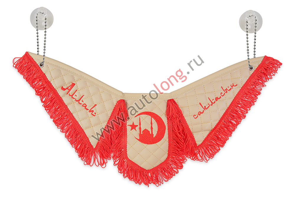 Вымпел Тройной (эко-кожа) вышивка Вымпел Тройной (эко-кожа) вышивка