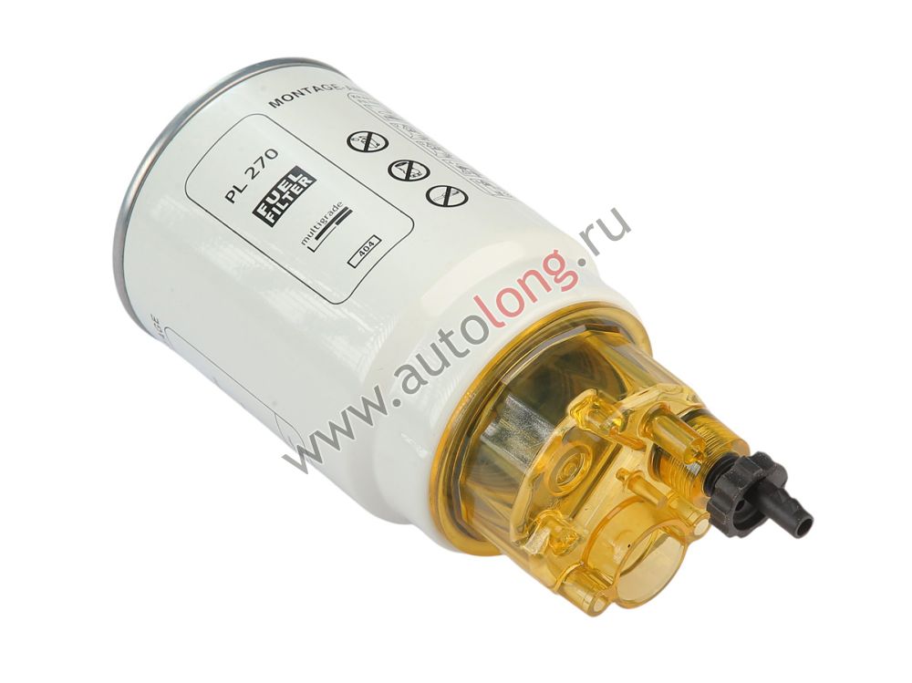Фильтр топливный автомобильный PL-270 D-110 H-150 (с отстойником ...