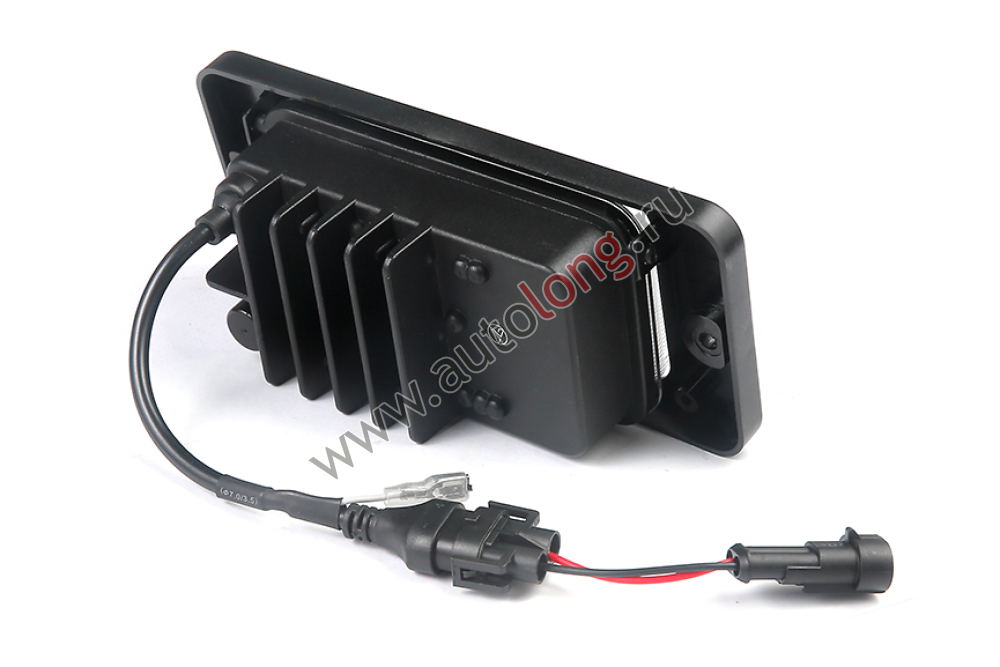 Фара противотуманная светодиодная 12/24В 3 линзы с ДХО 35.3743 LED (ан. WD-058) Фара противотуманная светодиодная 12/24В 3 линзы с ДХО 35.3743 LED (ан. WD-058)