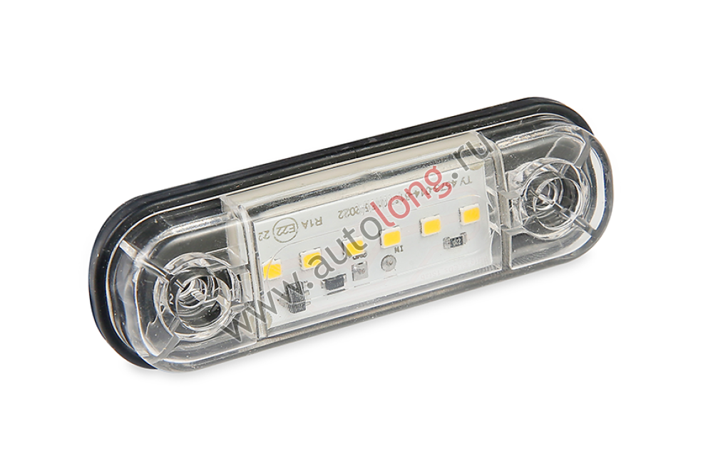 Фонарь габаритный Белый 12-24В 1014.3731-20 LED 6 диодов (аналог ОГ-40-6) Фонарь габаритный Белый 12-24В 1014.3731-20 LED 6 диодов (аналог ОГ-40-6)