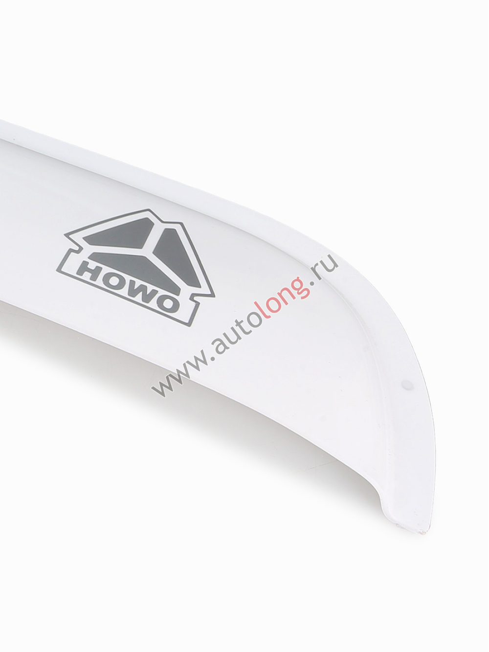 Дефлекторы окон HOWO T5G накладные (большой угол) Белые Дефлекторы окон HOWO T5G накладные (большой угол) Белые