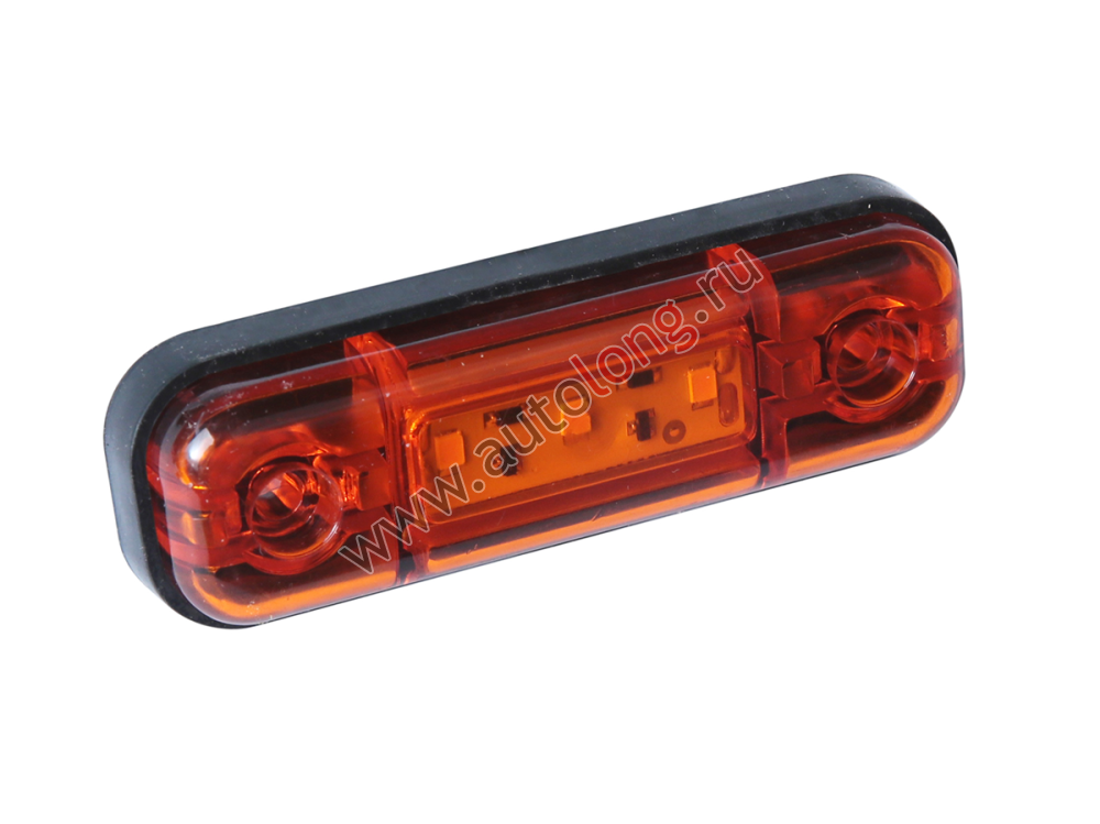 Фонарь габаритов автомобиля светодиодный Оранжевый (ОГ-40-3LED) (аналог ГФ-22, ФГ160, WAS W97.1) Фонарь габаритов автомобиля светодиодный Оранжевый (ОГ-40-3LED) (аналог ГФ-22, ФГ160, WAS W97.1)
