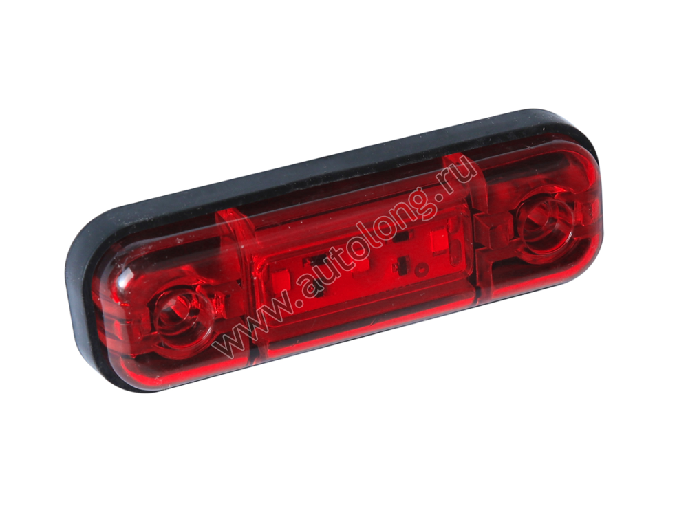 Фонарь габаритов автомобиля светодиодный Красный (ОГ-40-3LED) (аналог ГФ-22,ФГ160, WAS W97.1) Фонарь габаритов автомобиля светодиодный Красный (ОГ-40-3LED) (аналог ГФ-22,ФГ160, WAS W97.1)
