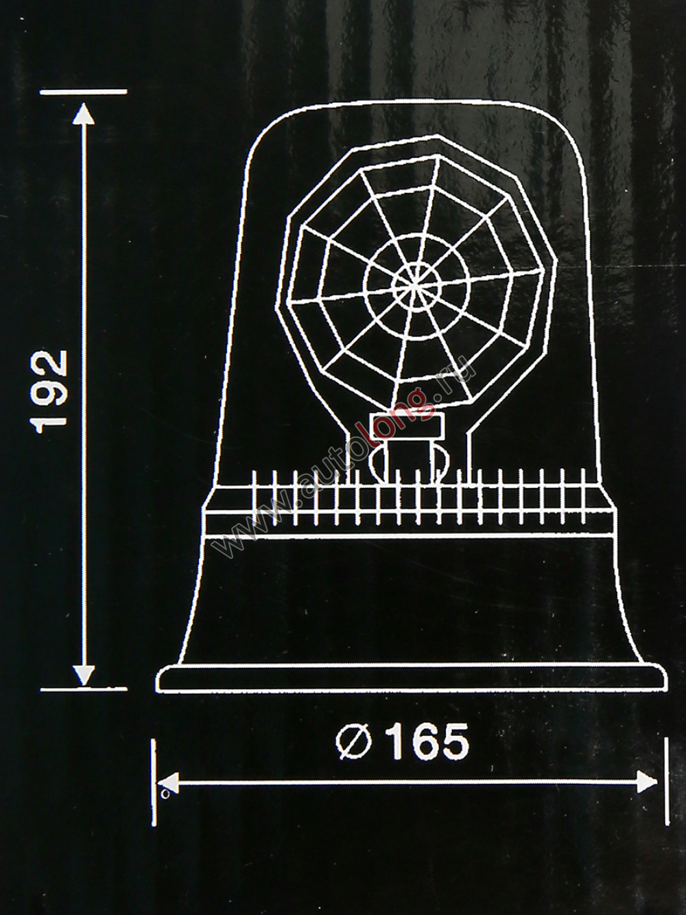 Маяк проблесковый в прикуриватель авто 12В стационарный крепеж (отверстия под винты или шурупы) Маяк проблесковый в прикуриватель авто 12В стационарный крепеж (отверстия под винты или шурупы)